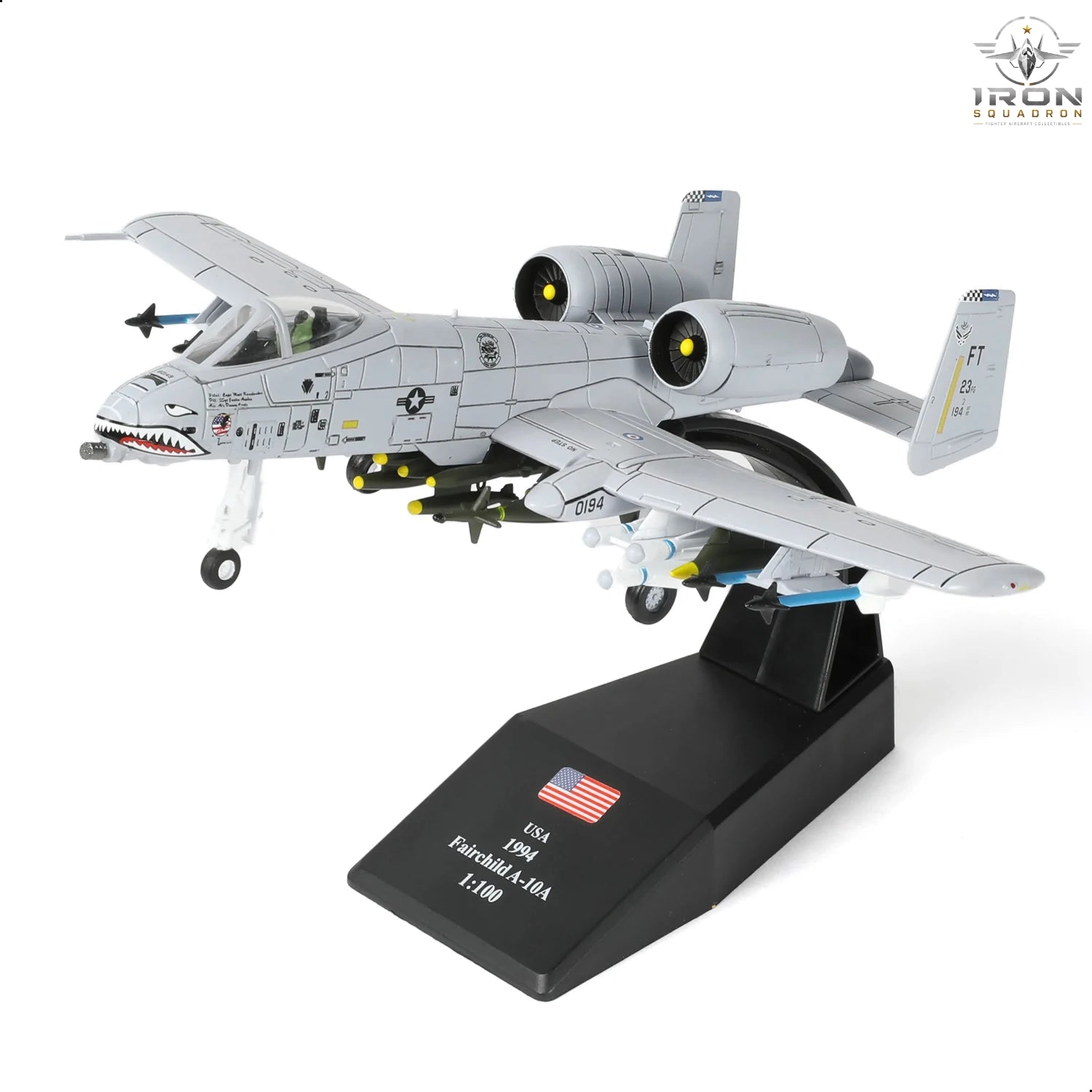 A-10 Warthog — U.S. Air Force 1:100 Diecast Model - image 3