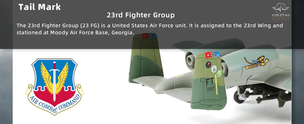 A-10 Warthog — "Tiger Shark" 1:100 Diecast Model - image 10