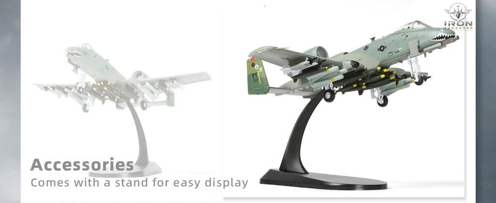 A-10 Warthog — "Tiger Shark" 1:100 Diecast Model - image 9