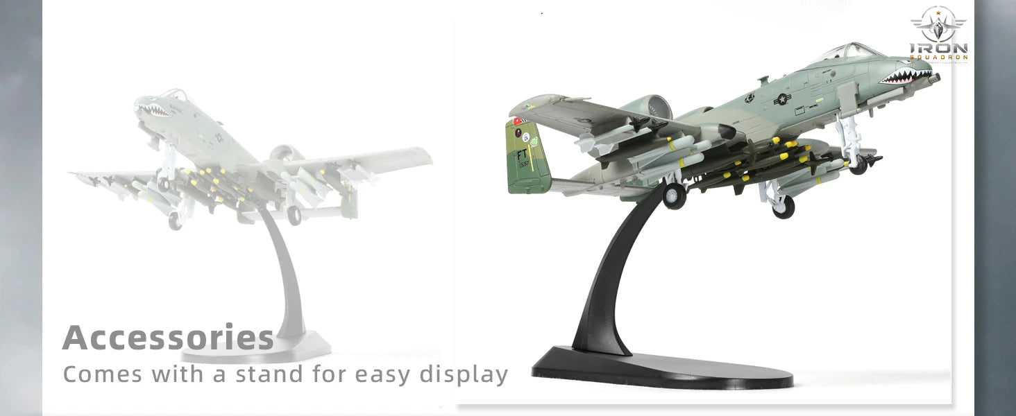 A-10 Warthog — "Tiger Shark" 1:100 Diecast Model - image 9