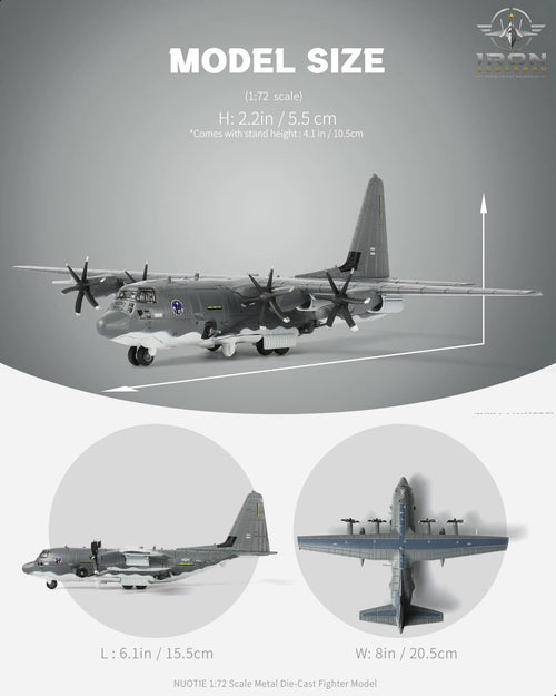 AC-130J Ghostrider — Gunship 1:200 Diecast Model - image 2