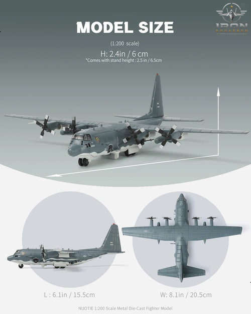 AC-130U Spooky II — Gunship 1:72 Diecast Model - image 2