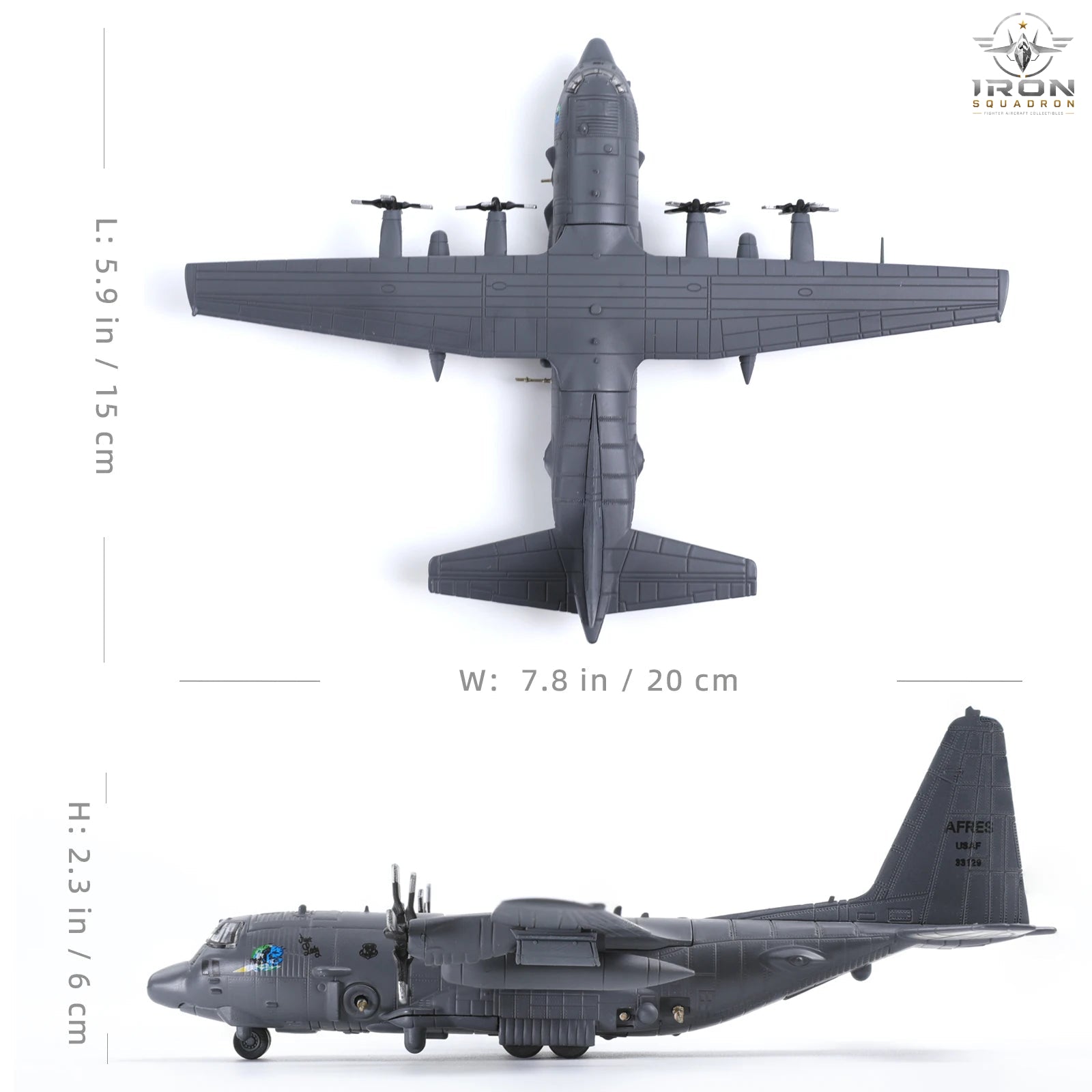 AC-130 — Gunship 1:200 Diecast Model - image 2