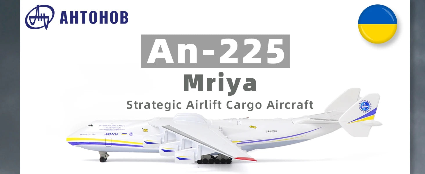 Antonov An-225 Mriya — 1:400 Diecast Model - image 7