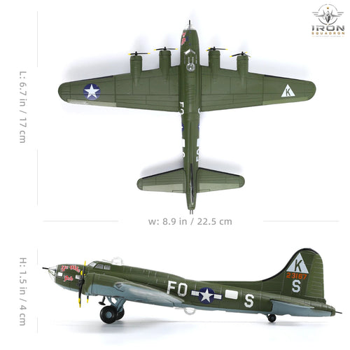 B-17 Flying Fortress — 1:144 Diecast Model - image 2