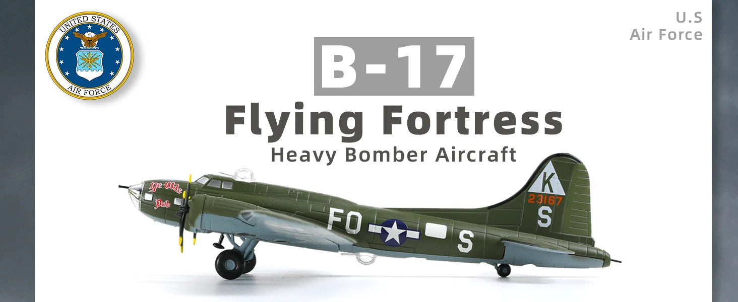 B-17 Flying Fortress — 1:144 Diecast Model - image 7