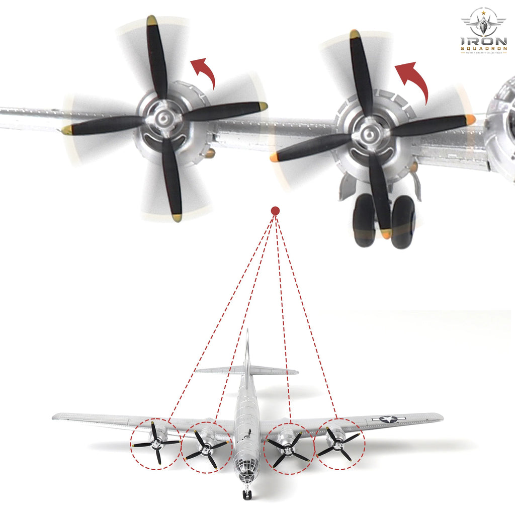 B-29 Superfortress — "Enola Gay" 1:144 Diecast Model - image 7