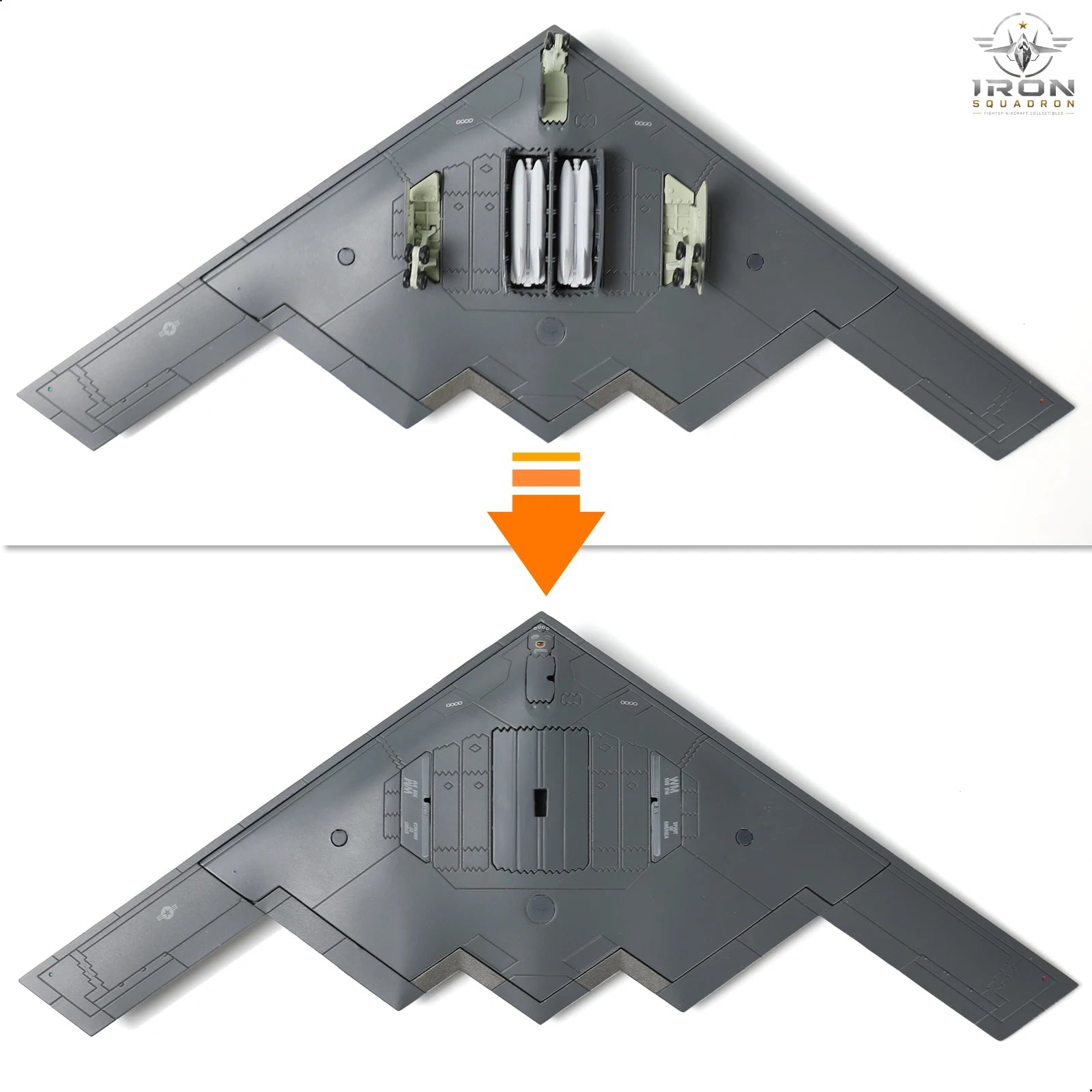 B-2 Spirit — 82-1066 1:200 Diecast Model - image 5