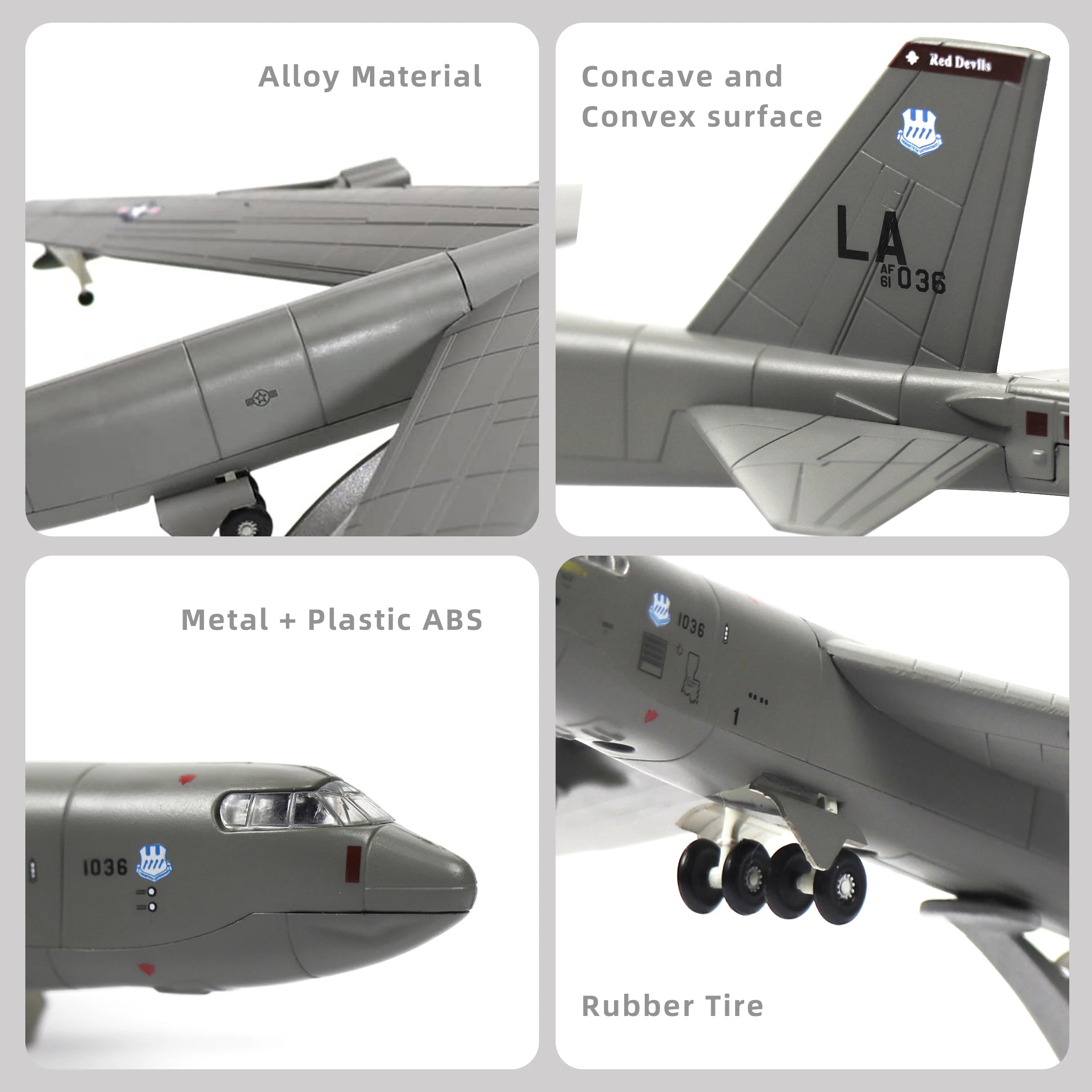 B-52 Stratofortress — U.S. Air Force 1:200 Diecast Model - image 3
