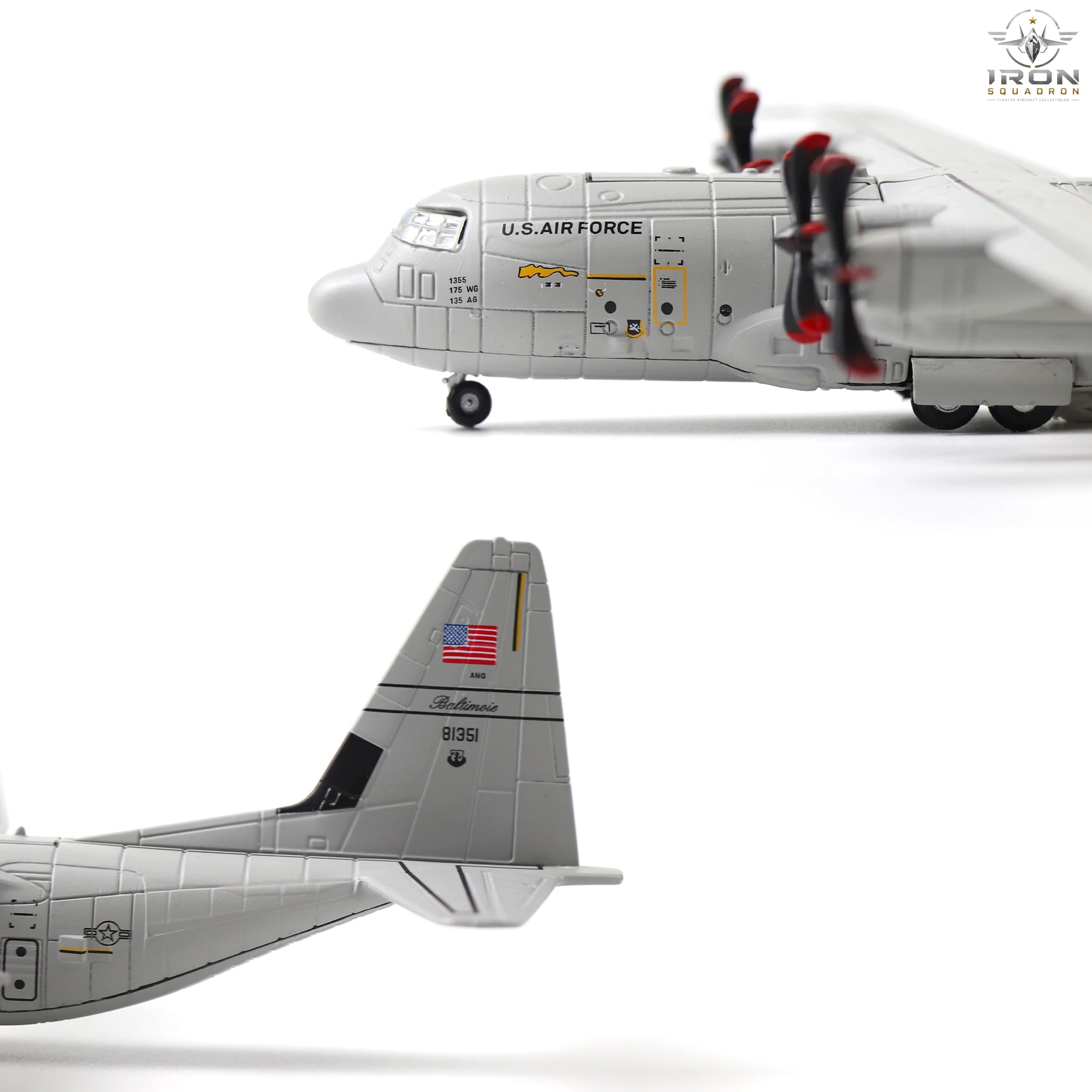 C-130 Hercules — 1:200 Diecast Model - image 6