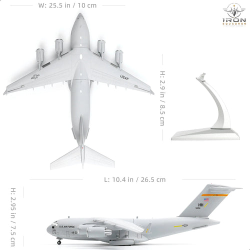 C-17 Globemaster III — Hickam AFB 1:200 Diecast Model - image 2