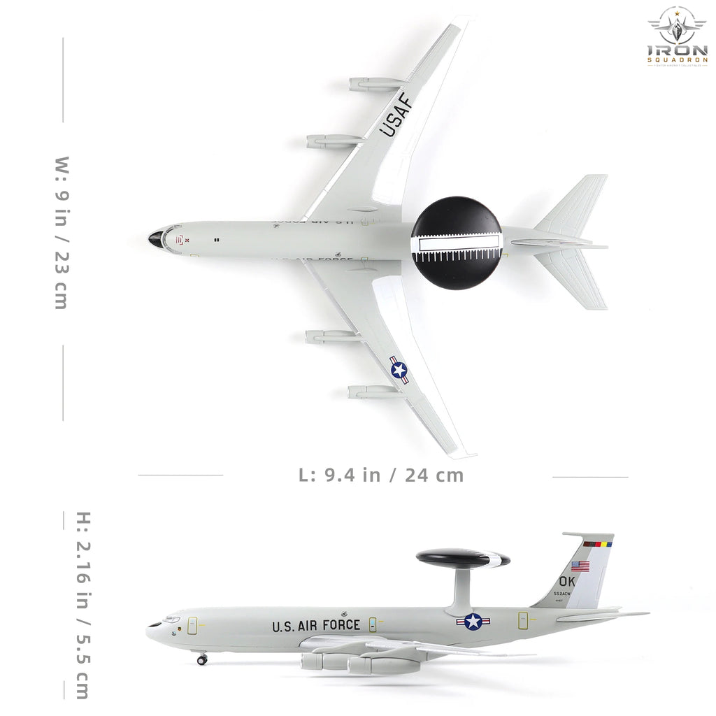 E-3 Sentry AWACS — U.S. Air Force 1:200 Diecast Model - image 2