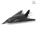 F-117 Nighthawk — Edwards AFB 1:72 Diecast Model - image 1