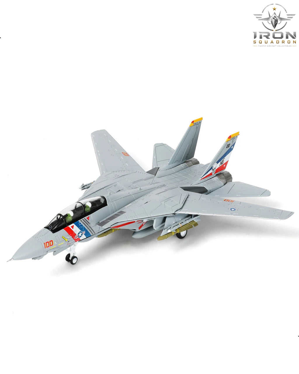 F-14A Tomcat — VF-2 "Bounty Hunters" 1:100 Diecast Model - image 1