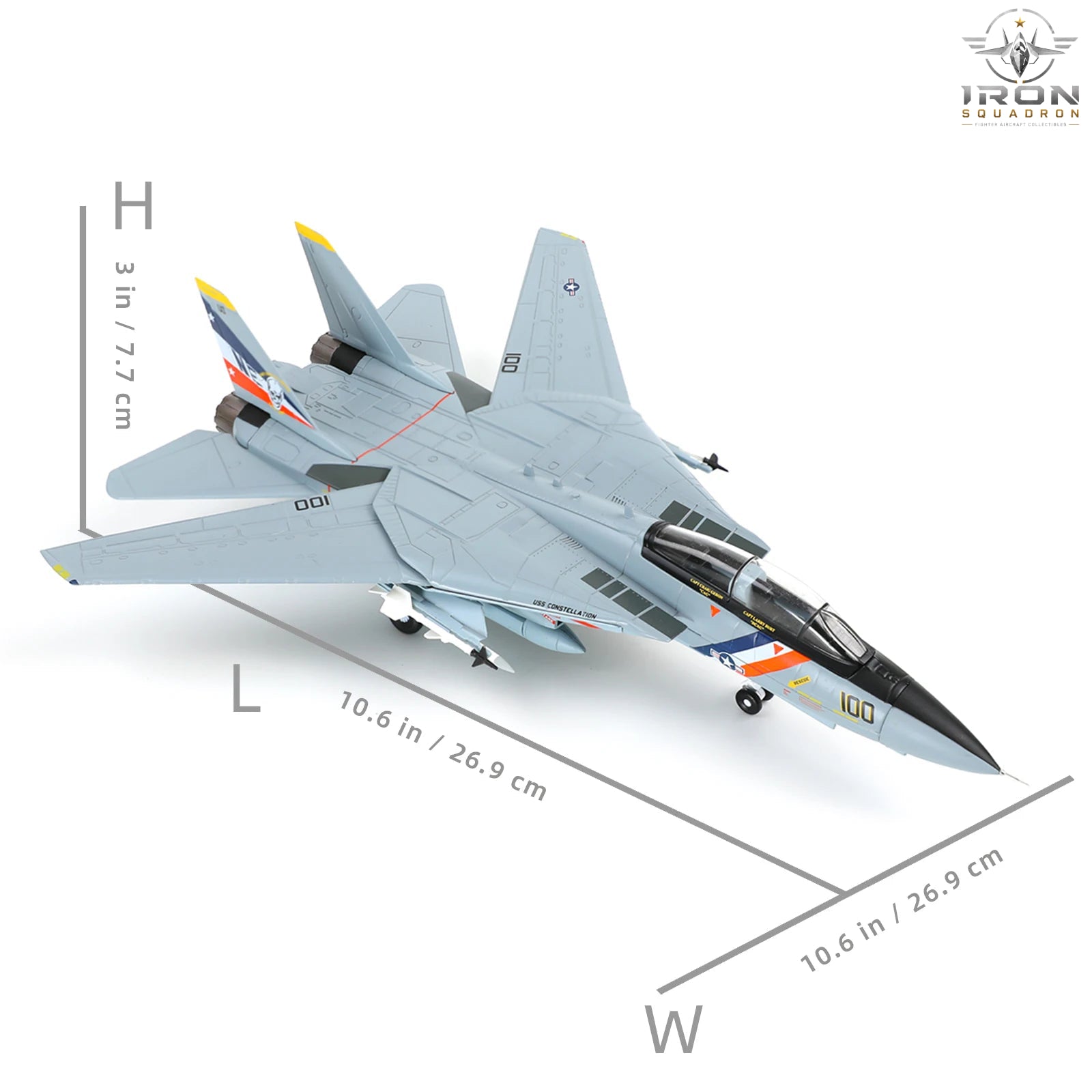 F-14A Tomcat — VF-2 "Bounty Hunters" 1:72 Diecast Model - image 2