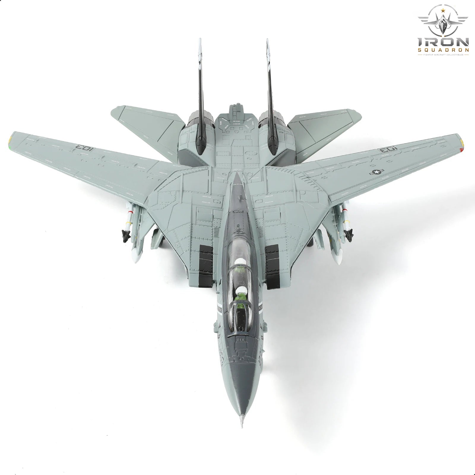 F-14B Tomcat — VF-103 "Santa Cats" Holiday 1:100 Diecast Model - image 5