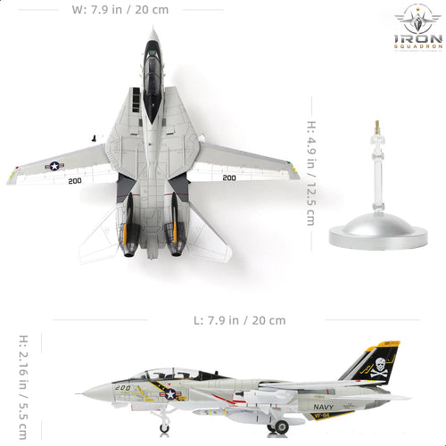F-14 Tomcat — U.S. Navy 1:100 Diecast Model - image 2