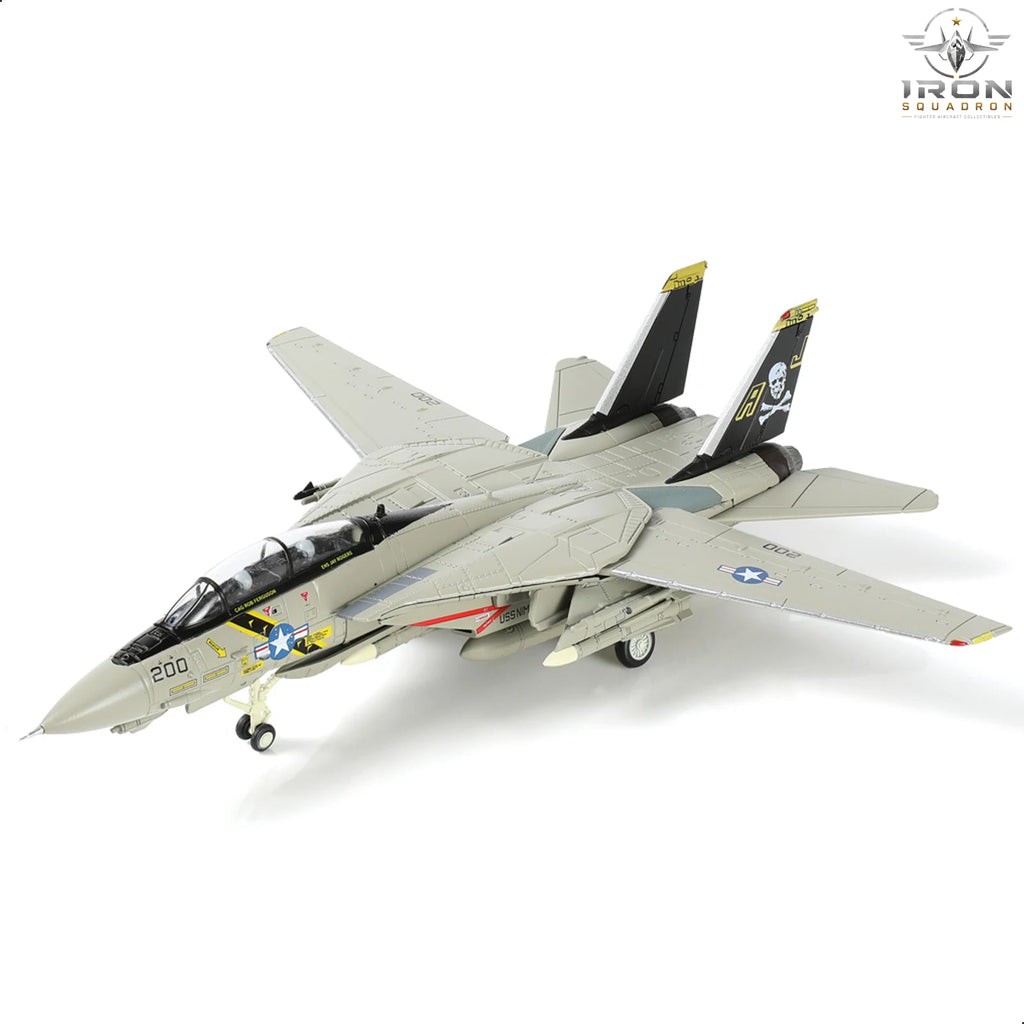 F-14 Tomcat — VF-84 "Jolly Rogers" 1:100 Diecast Model - image 3