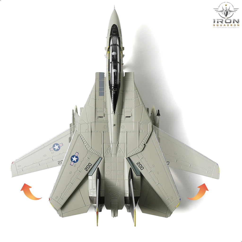 F-14 Tomcat — VF-84 "Jolly Rogers" 1:100 Diecast Model - image 4
