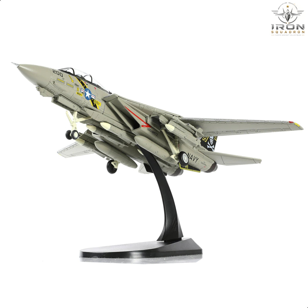 F-14 Tomcat — VF-84 "Jolly Rogers" 1:100 Diecast Model - image 5