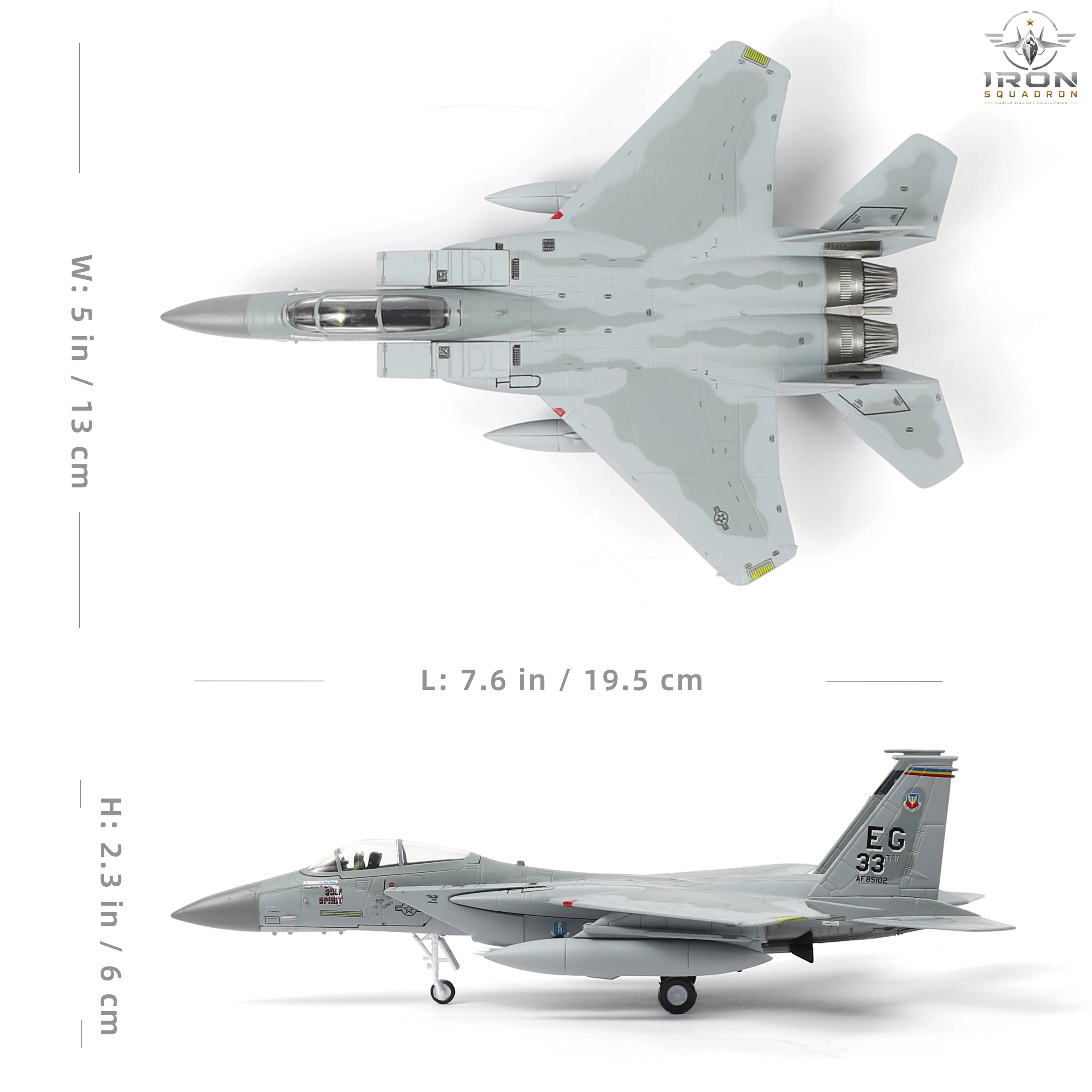 F-15C Eagle — American Eagle 1:100 Diecast Model - image 2