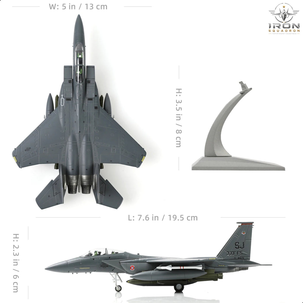 F-15C Eagle — U.S. Air Force 1:100 Diecast Model - image 2