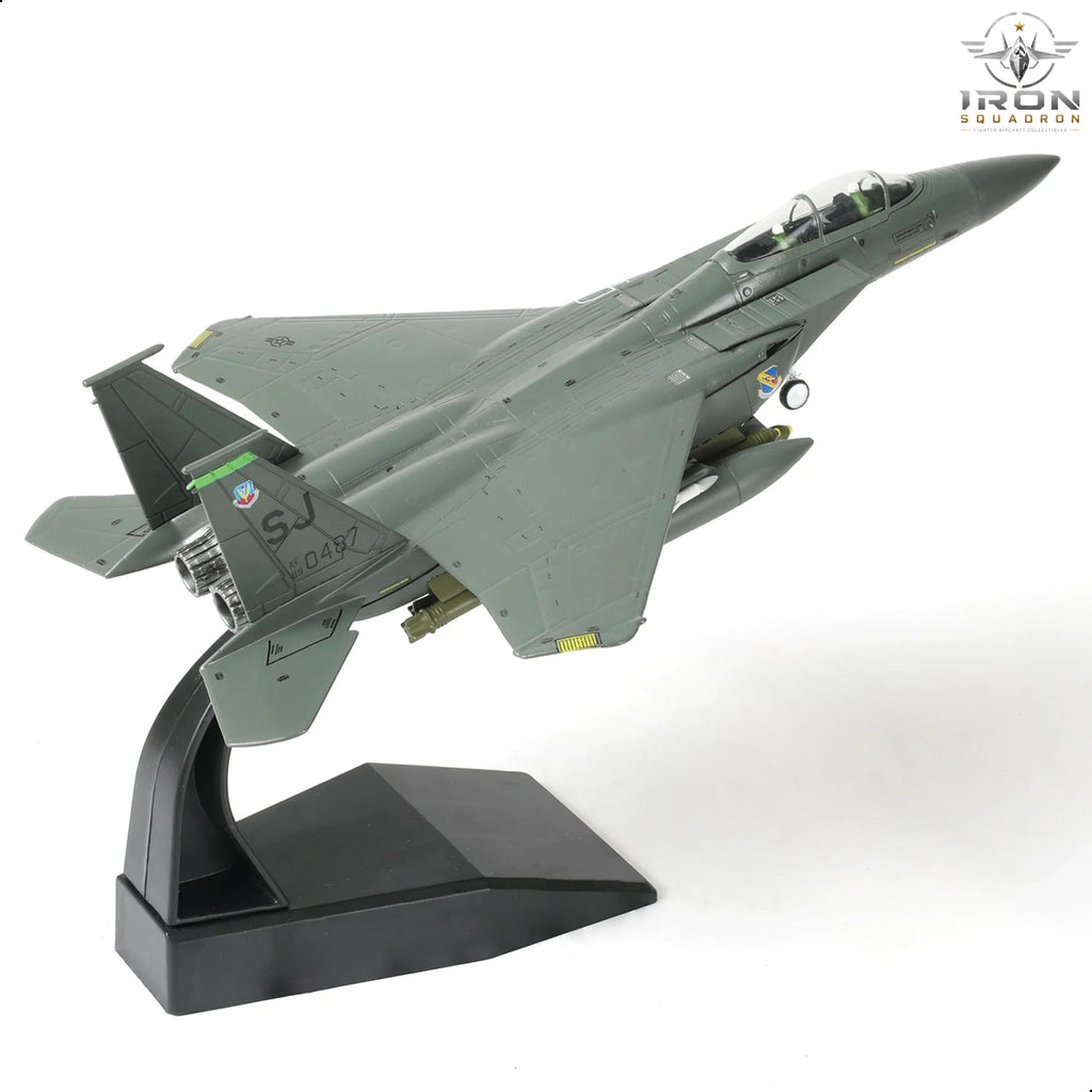 F-15E Strike Eagle — 89-0487 1:100 Diecast Model - image 1