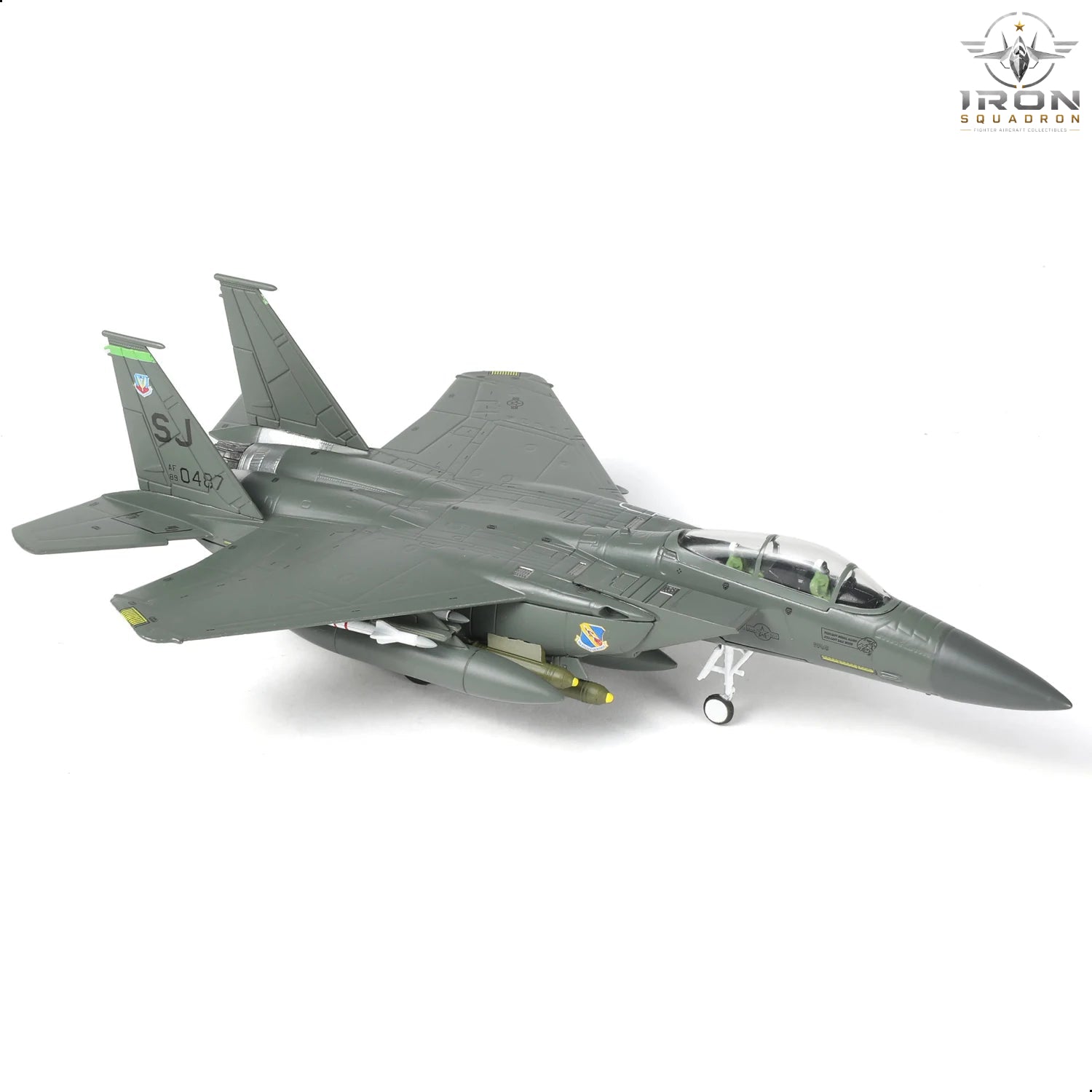 F-15E Strike Eagle — 89-0487 1:100 Diecast Model - image 3