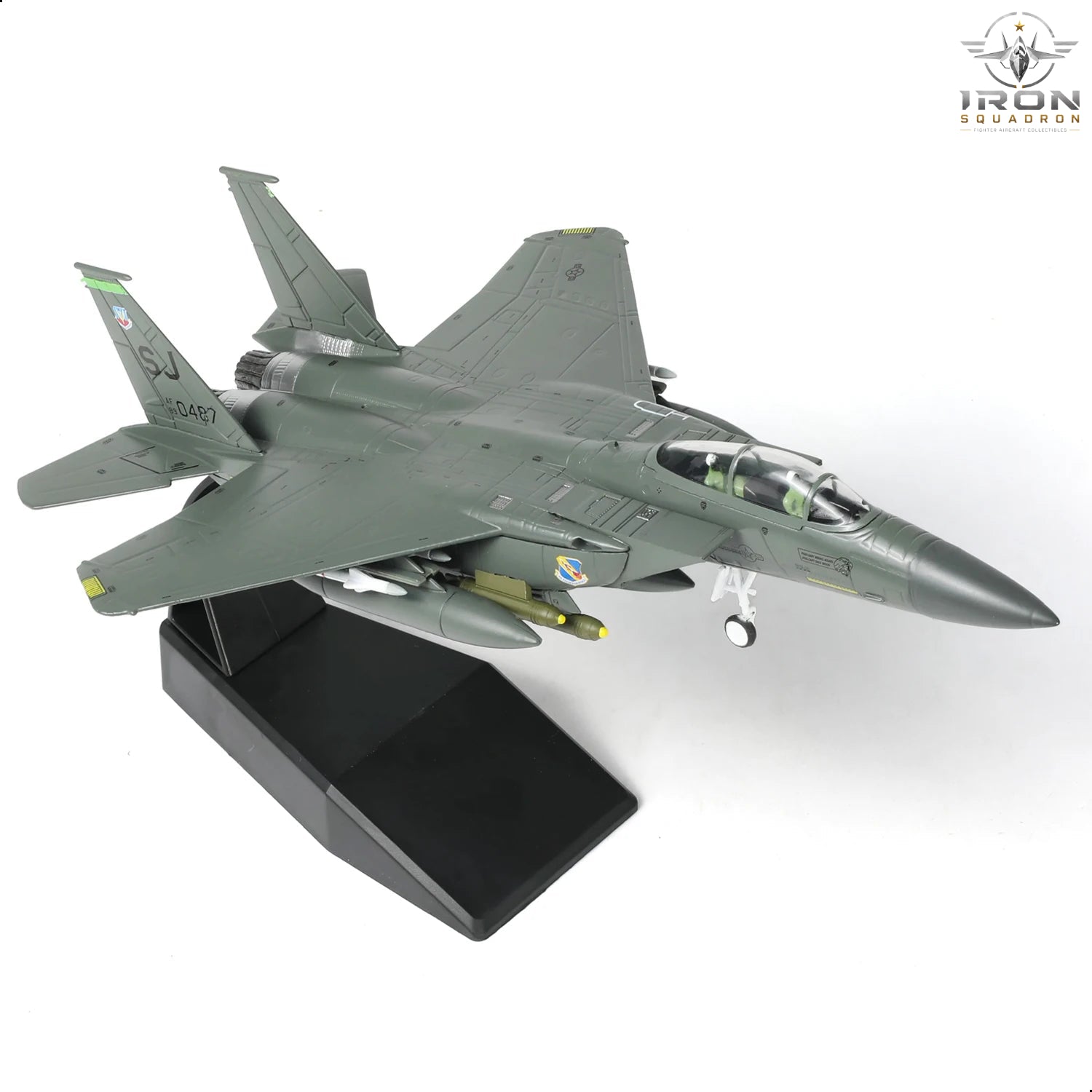 F-15E Strike Eagle — 89-0487 1:100 Diecast Model - image 5