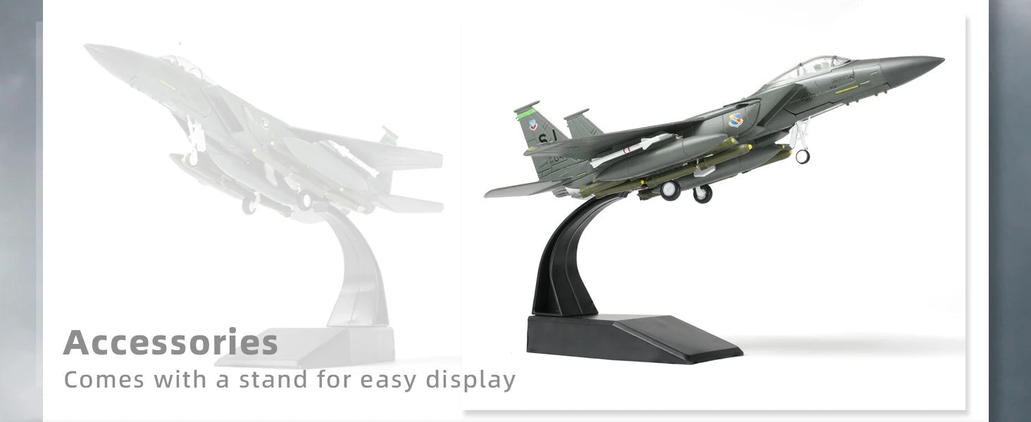 F-15E Strike Eagle — 89-0487 1:100 Diecast Model - image 9