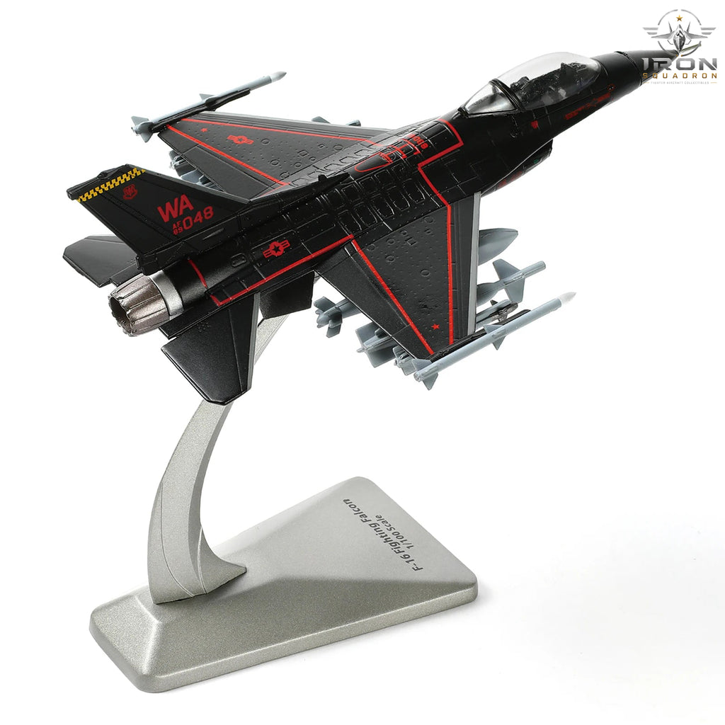 F-16C Fighting Falcon — Nellis 57th Wing 1:100 Diecast Model - image 1