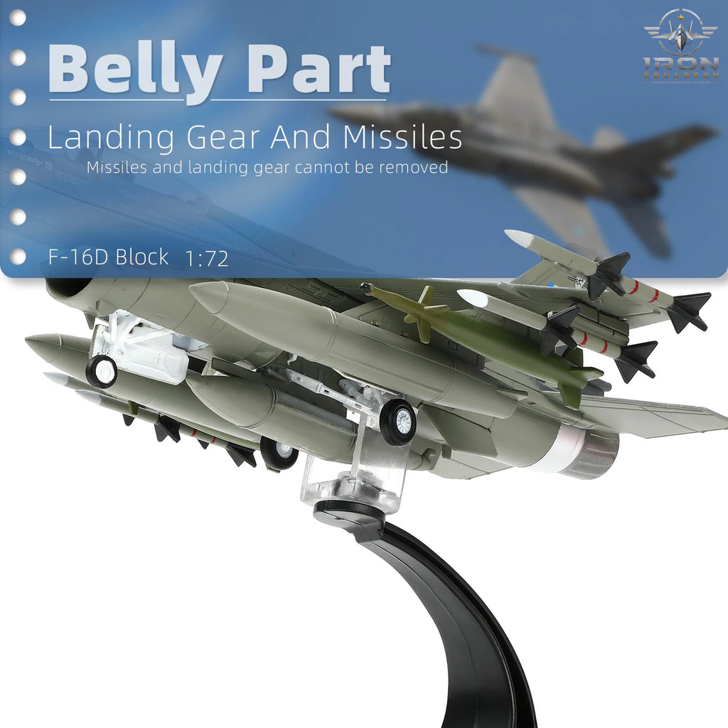 F-16D Fighting Falcon — U.S. Air Force 1:72 Diecast Model - image 3