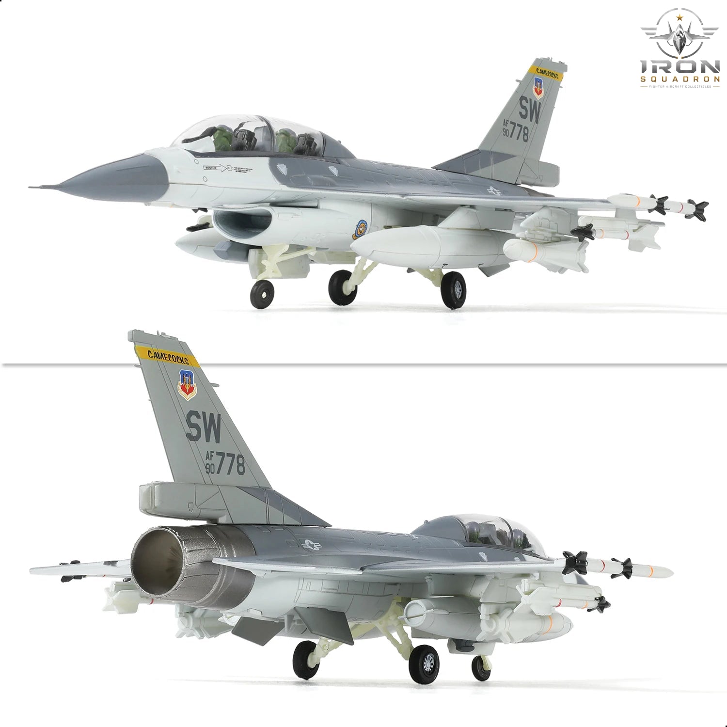 F-16D Fighting Falcon — "MiG Killer" Luke AFB 1:72 Diecast Model - image 6
