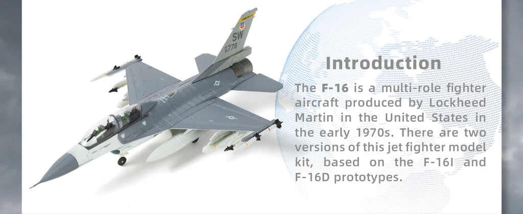 F-16D Fighting Falcon — "MiG Killer" Luke AFB 1:72 Diecast Model - image 8