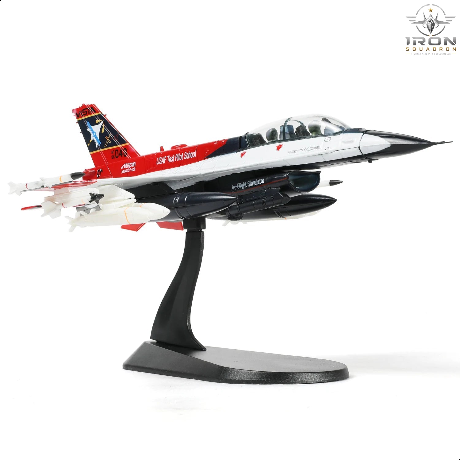 F-16D X-62 VISTA — USAF Test Pilot School 1:72 Diecast Model - image 1