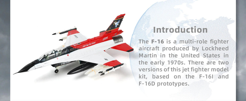 F-16D X-62 VISTA — USAF Test Pilot School 1:72 Diecast Model - image 8