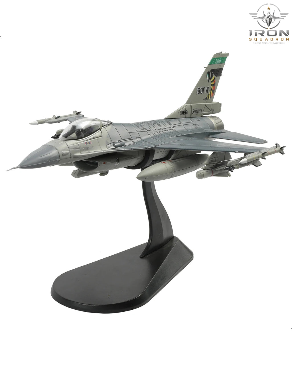 F-16 Fighting Falcon — Aggressor "Stinger" 1:72 Diecast Model - image 1