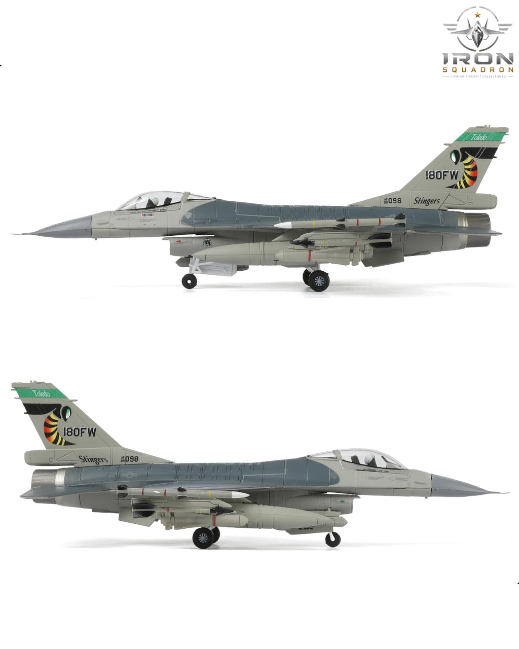F-16 Fighting Falcon — Aggressor "Stinger" 1:72 Diecast Model - image 4
