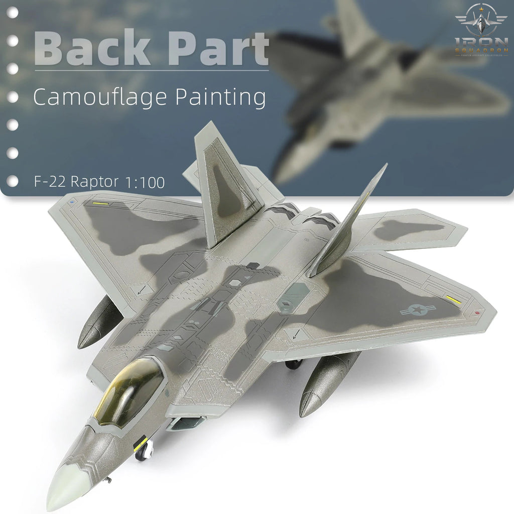 F-22 Raptor — U.S. Air Force 1:100 Diecast Model - image 5