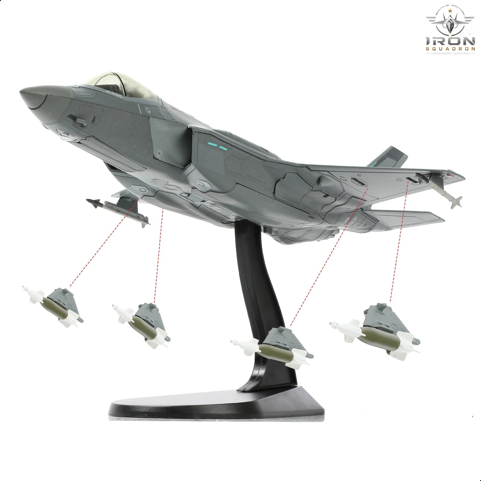 F-35A Lightning II — U.S. Air Force 1:72 Diecast Model - image 3