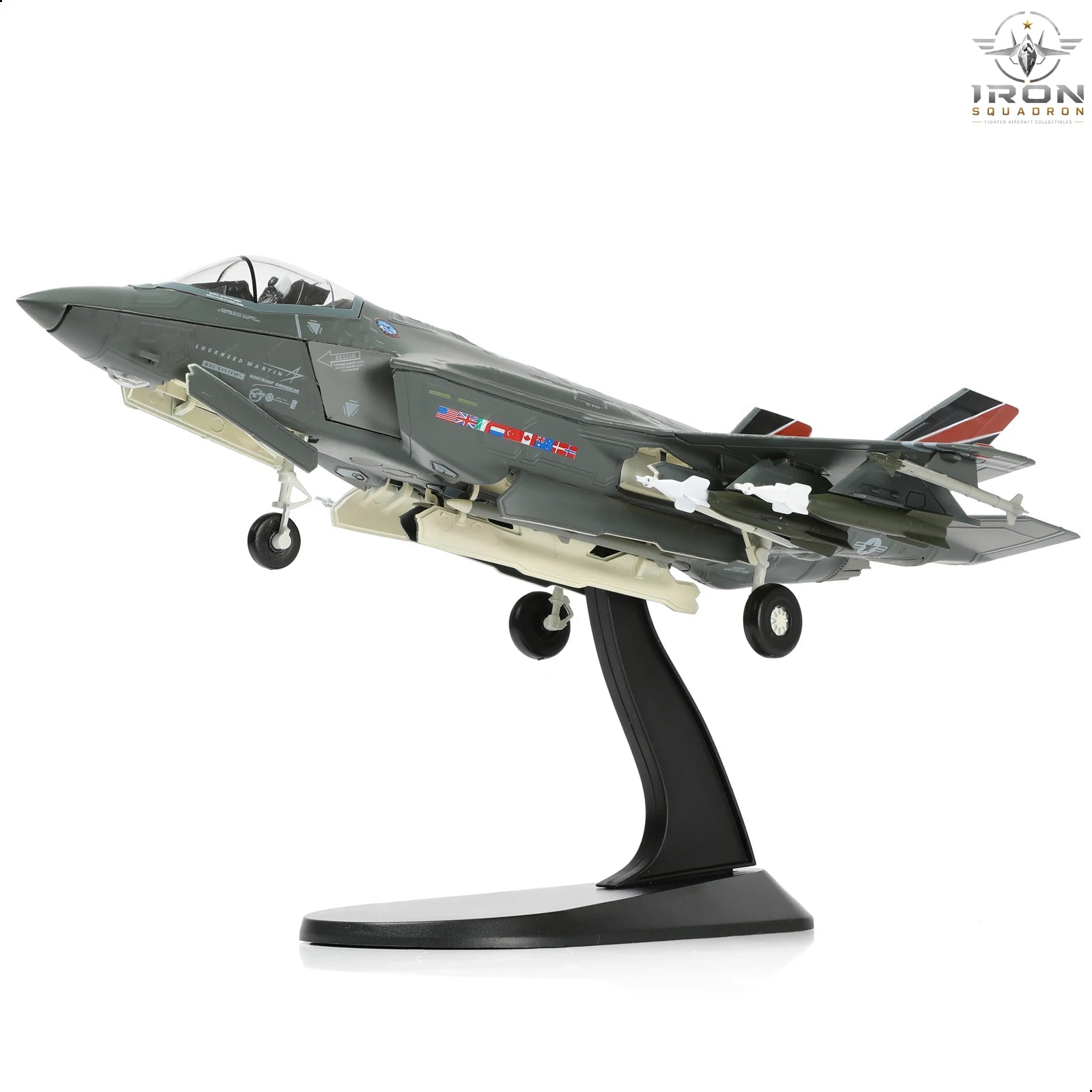 F-35A Lightning II — "Beast Mode" USAF 1:72 Diecast Model - image 3