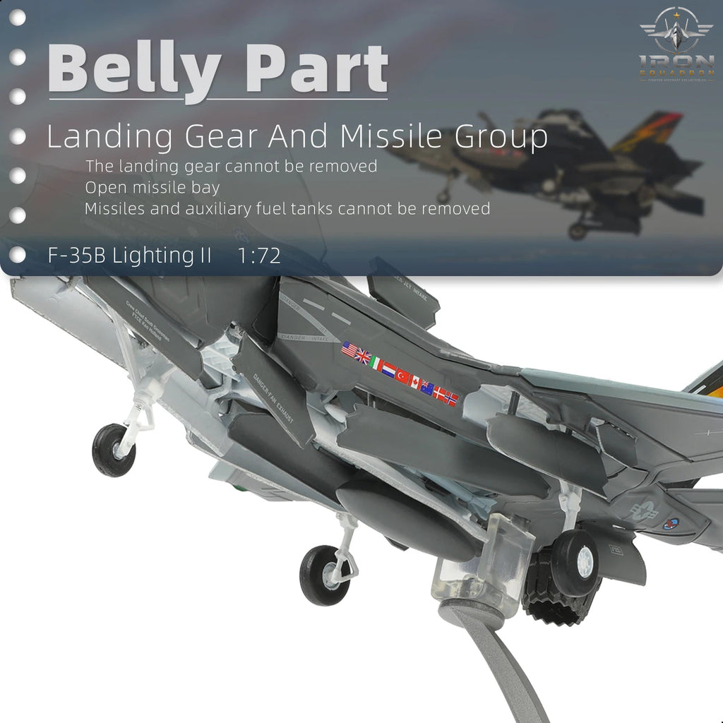 F-35B Lightning II — U.S. Marine Corps 1:72 Diecast Model - image 5