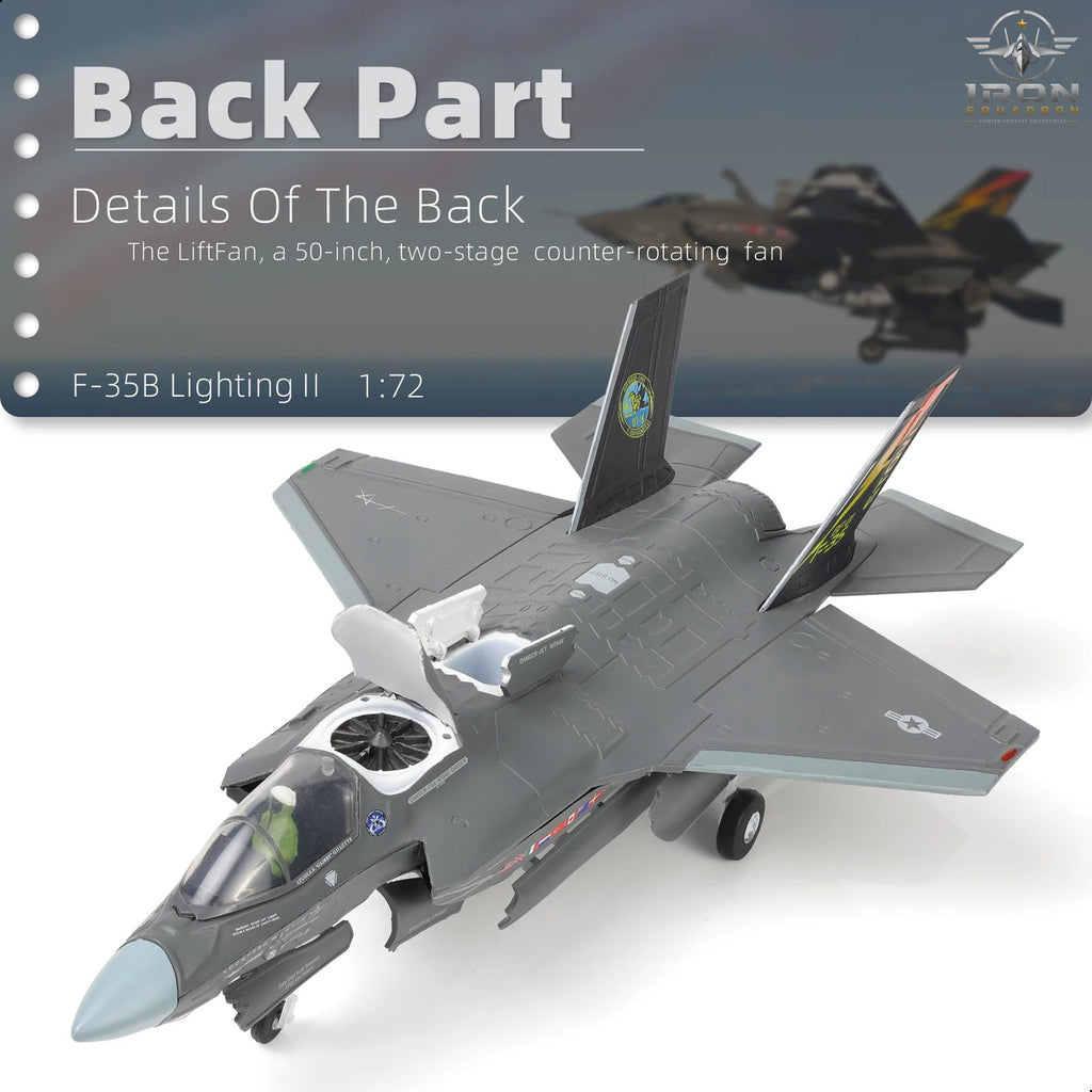 F-35B Lightning II — U.S. Marine Corps 1:72 Diecast Model - image 6