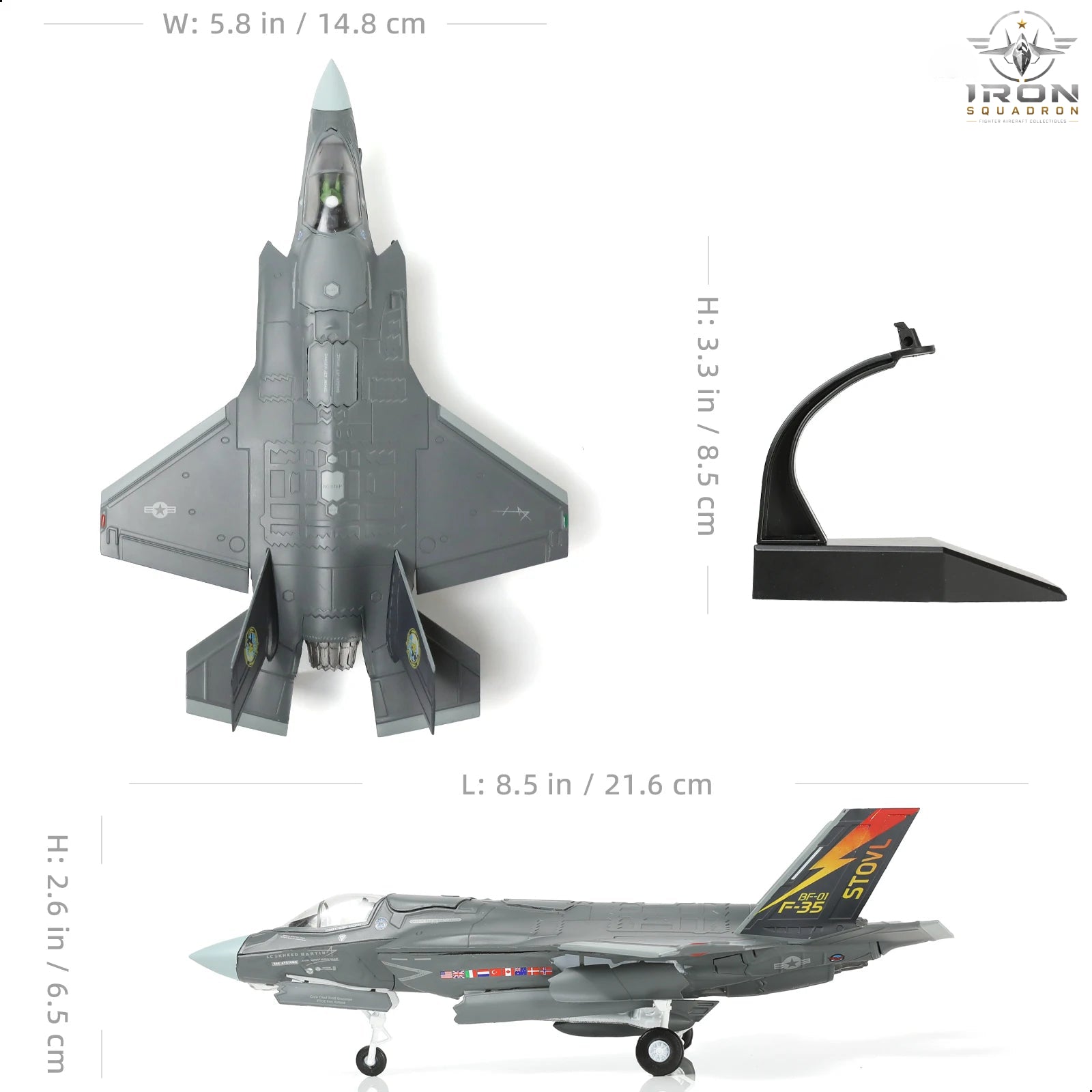 F-35B Lightning II — VX-23 1:72 Diecast Model - image 2