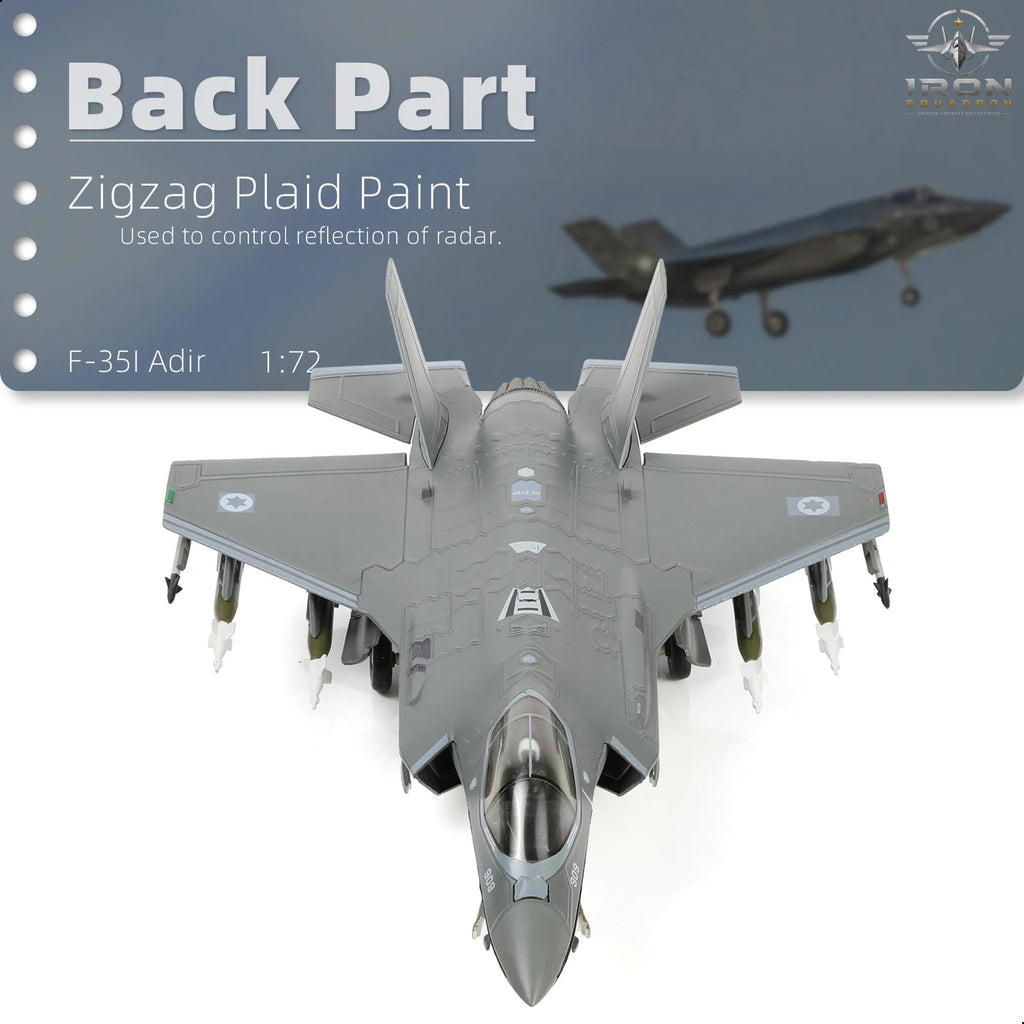 F-35I Adir — Israeli Air Force 1:72 Diecast Model - image 5