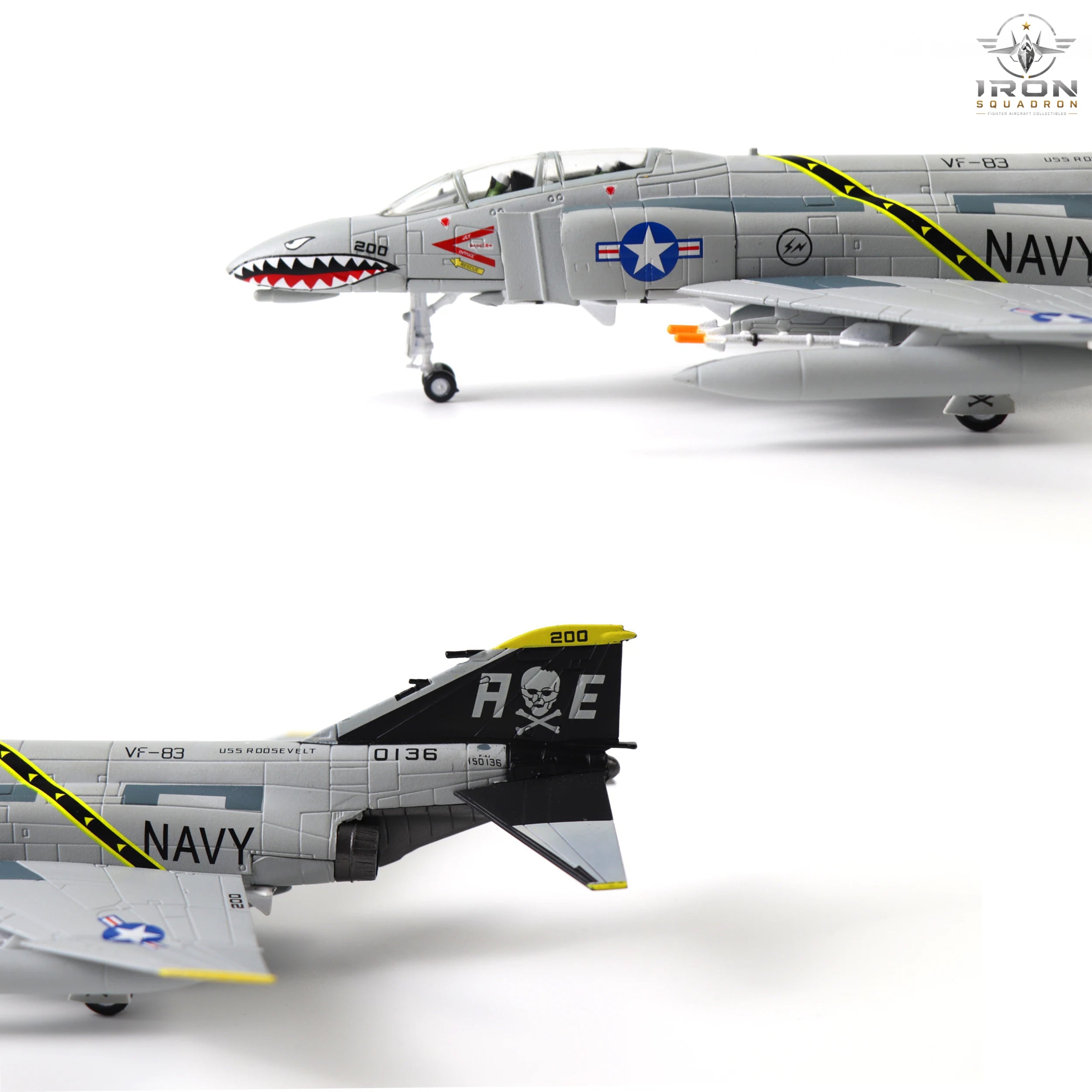 F-4 Phantom II — U.S. Navy 1:100 Diecast Model - image 3