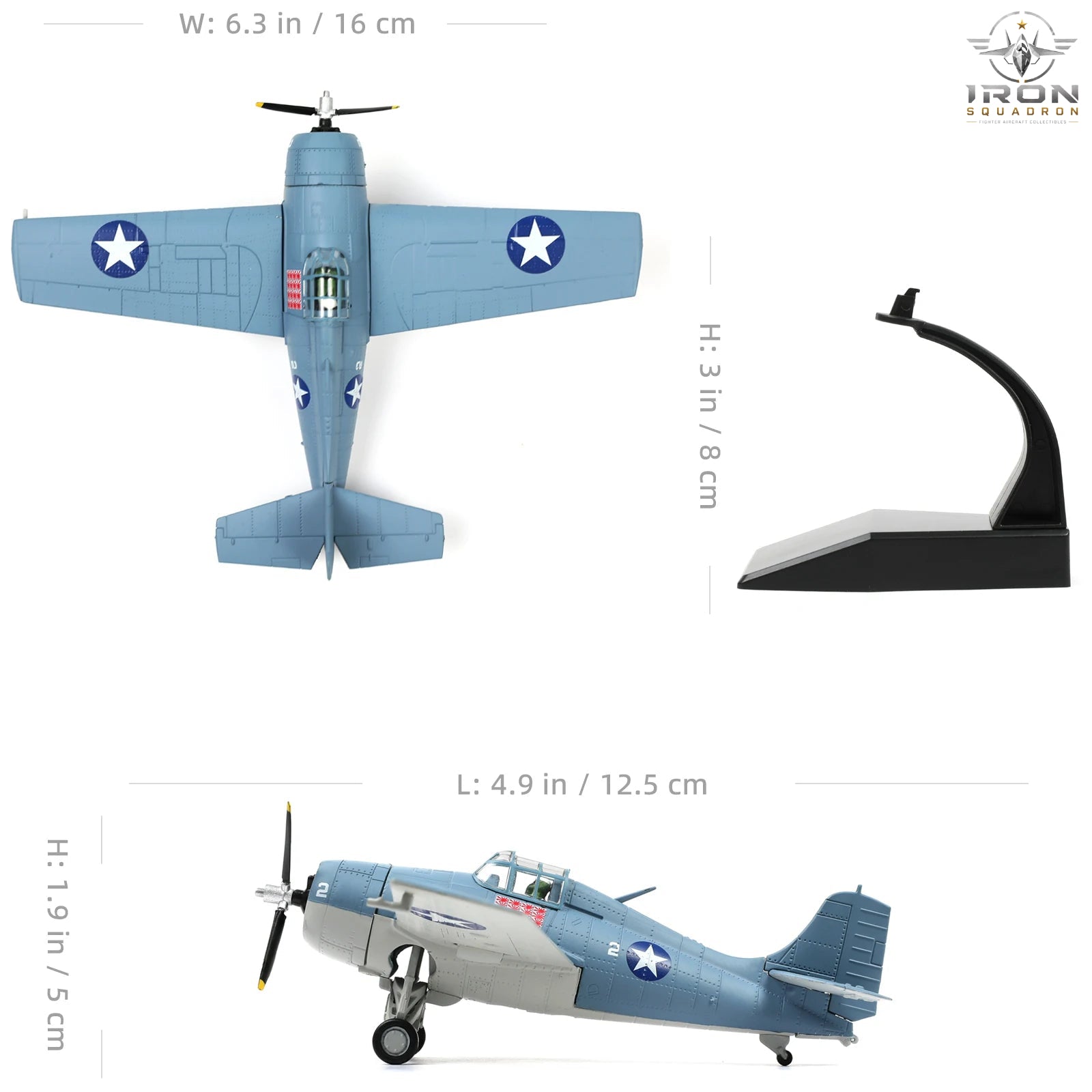 F4F Wildcat — 1:72 Diecast Model - image 2