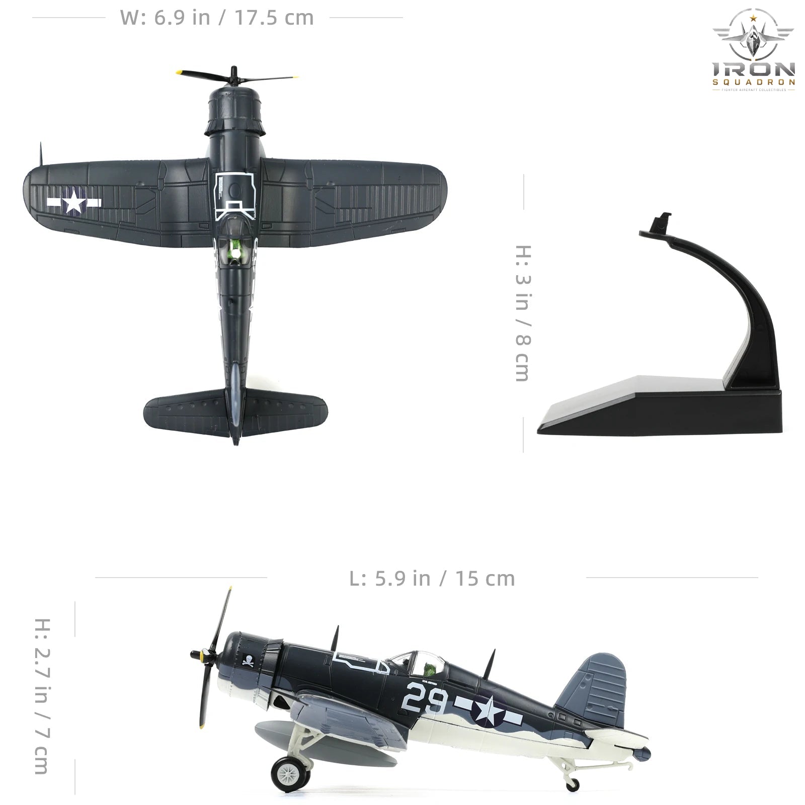 F4U Corsair — 1:72 Diecast Model - image 2