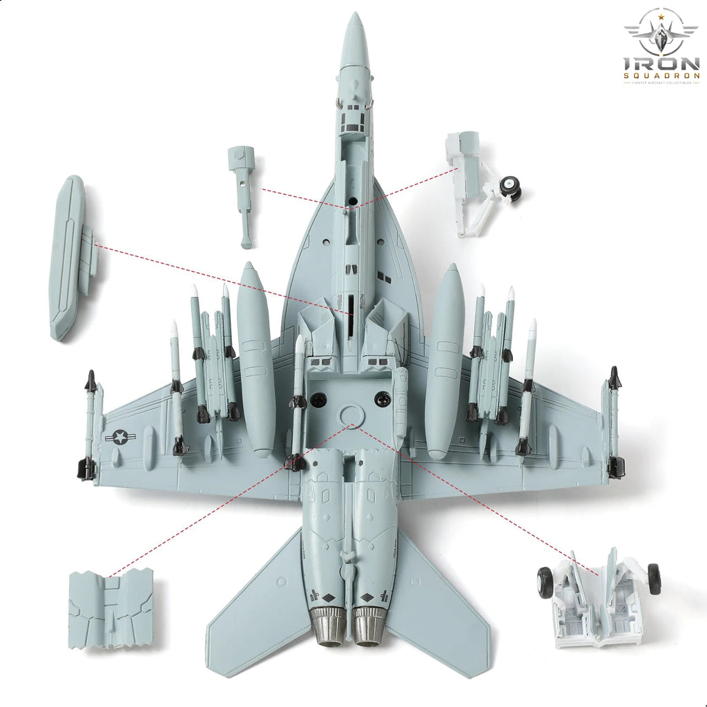 F/A-18F Super Hornet — U.S. Navy 1:100 Diecast Model - image 3