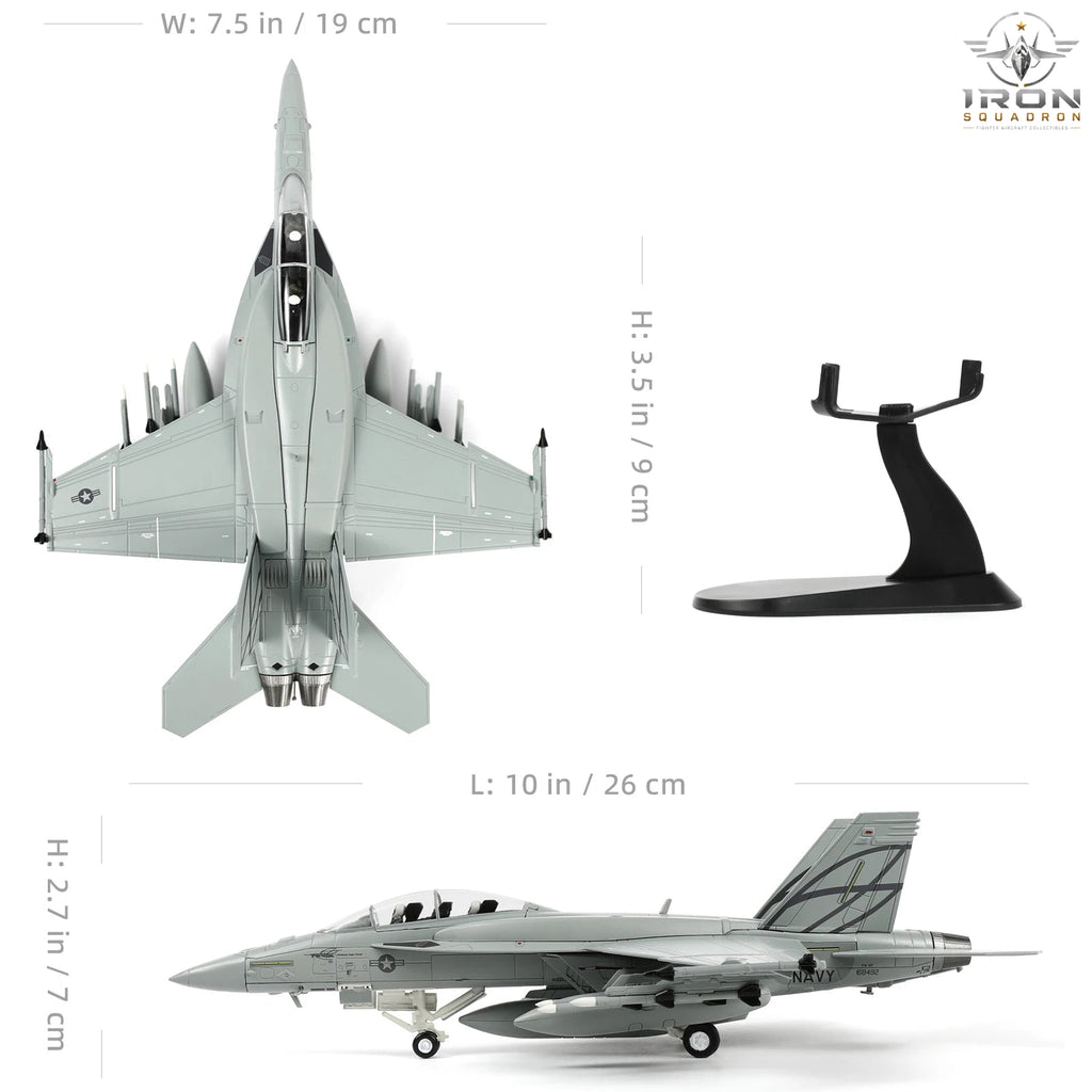 F/A-18F Super Hornet — U.S. Navy 1:72 Diecast Model - image 2